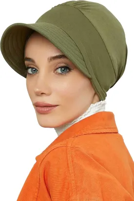Aisha's Design Instant Turban� Cotton Women's Stylish Visor Cap Hat Women Headwear