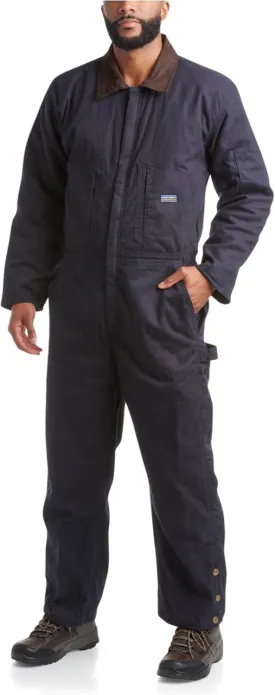 Bass Creek Outfitters Mens Coveralls - Insulated Water-Resistant Long Sleeve Work Wear Jump Suit, Coveralls for Men (M-XXL)