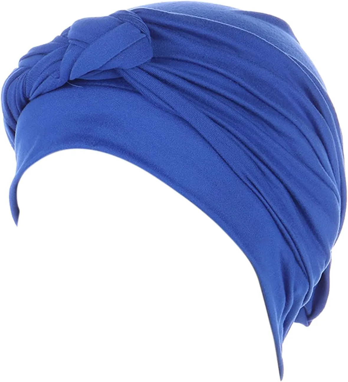 Bohemian Headwear Wrap Ethnic Head Cover Hat Cap Braid Beanie Turban Cancer Pre-Tied Hair Cancer Hair Loss Headwrap