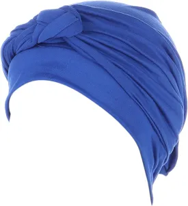 Bohemian Headwear Wrap Ethnic Head Cover Hat Cap Braid Beanie Turban Cancer Pre-Tied Hair Cancer Hair Loss Headwrap