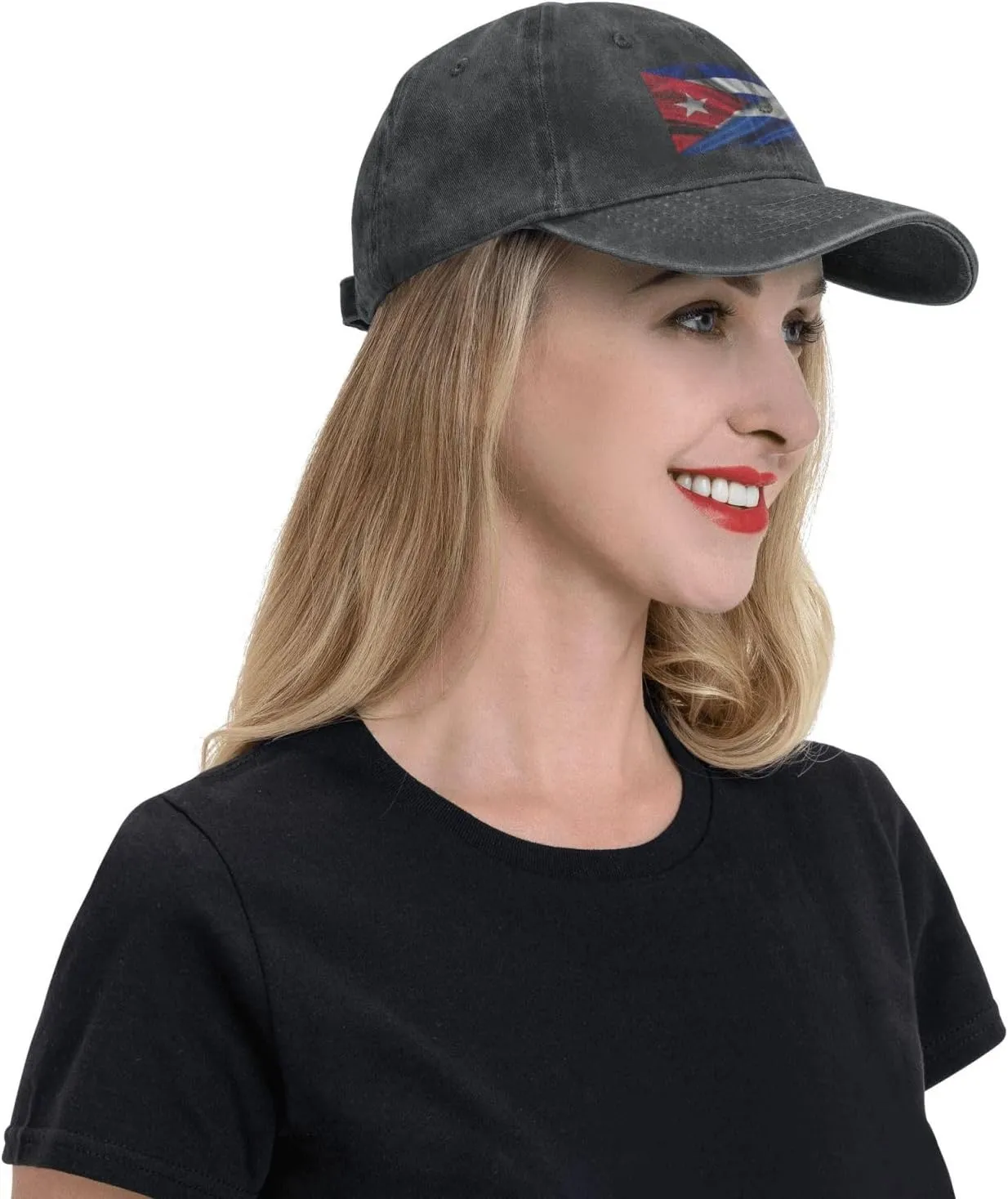 Cuban Flag Salvadorean Flag Baseball Cap Golf Dad Hat Adjustable Original Classic Trucker Hat Men Women