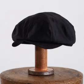 FRENCH VINTAGE LIGHT MOLESKIN CAP ~type newsboy~59