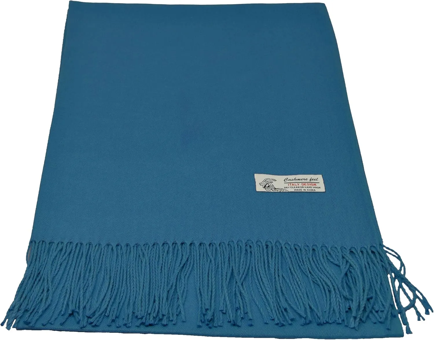 Glory Max Unisex Plain Solid Winter Scarf Cashmere Feel Oversized Soft Warm Shawl Wrap 74"x26"