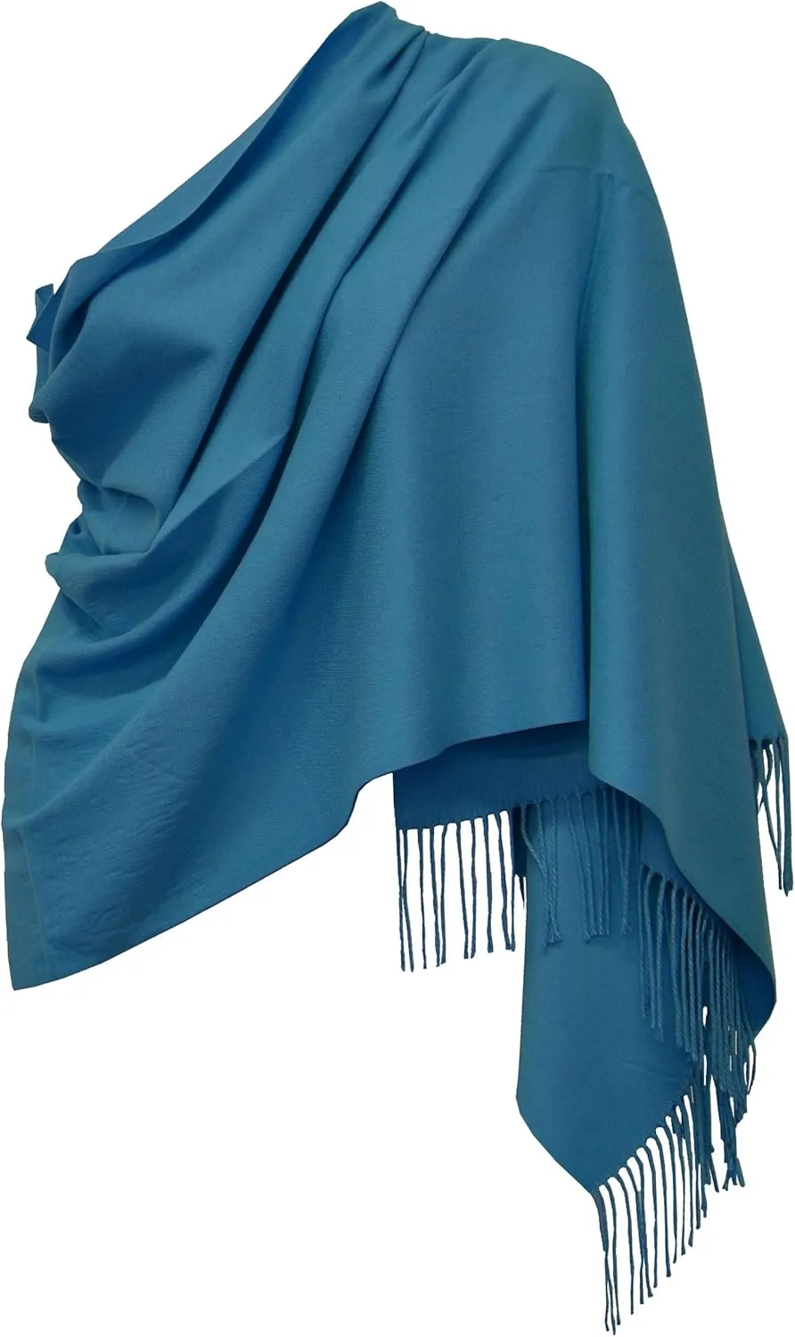 Glory Max Unisex Plain Solid Winter Scarf Cashmere Feel Oversized Soft Warm Shawl Wrap 74"x26"