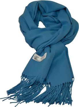 Glory Max Unisex Plain Solid Winter Scarf Cashmere Feel Oversized Soft Warm Shawl Wrap 74"x26"
