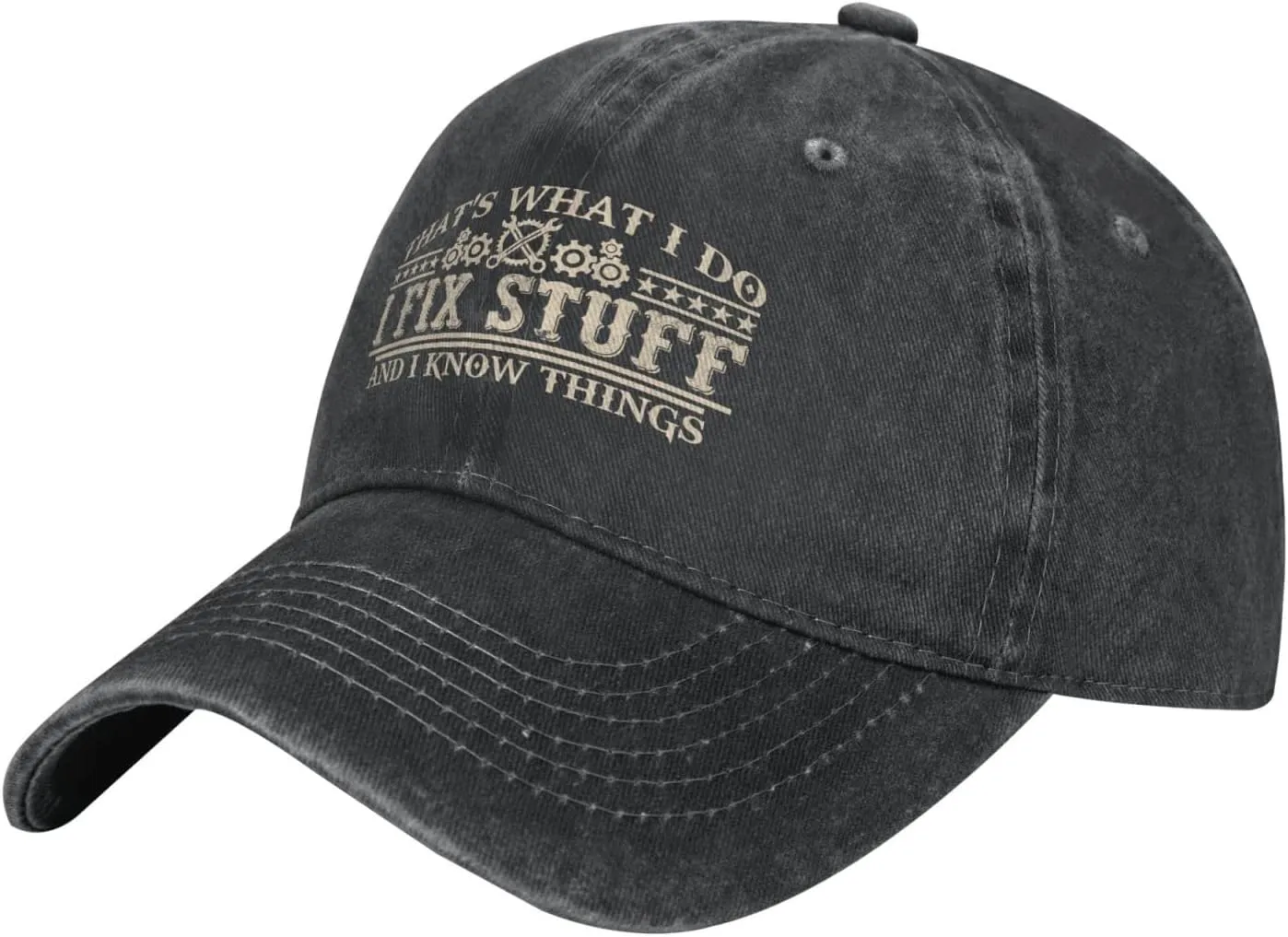 I Fix Stuff Dad Hat - Know Things Baseball Cap Gifts