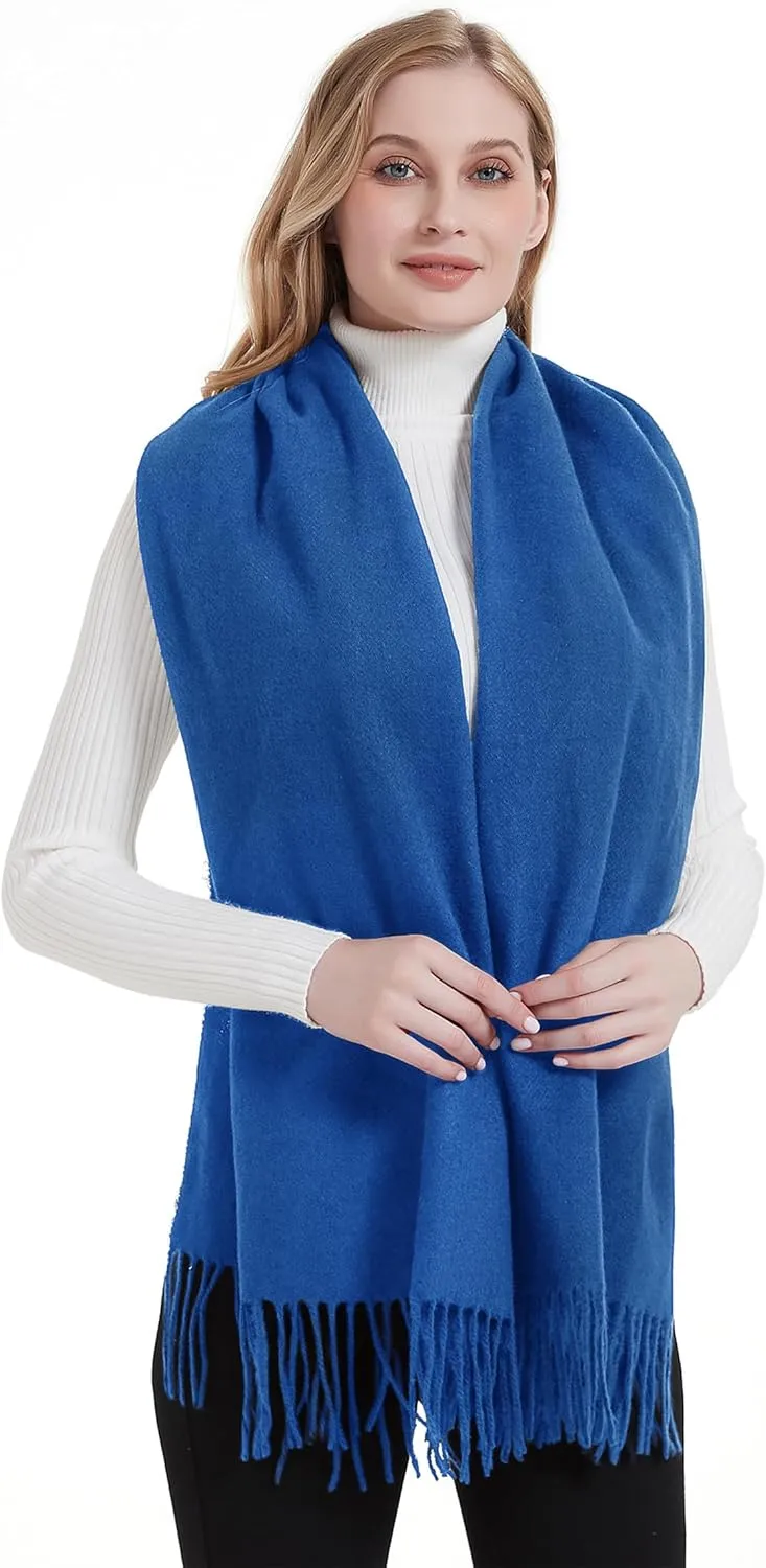 Landisun Scarf for Women Winter Pashmina-Shawl Wraps Winter Cashmere Wedding Warm Christmas