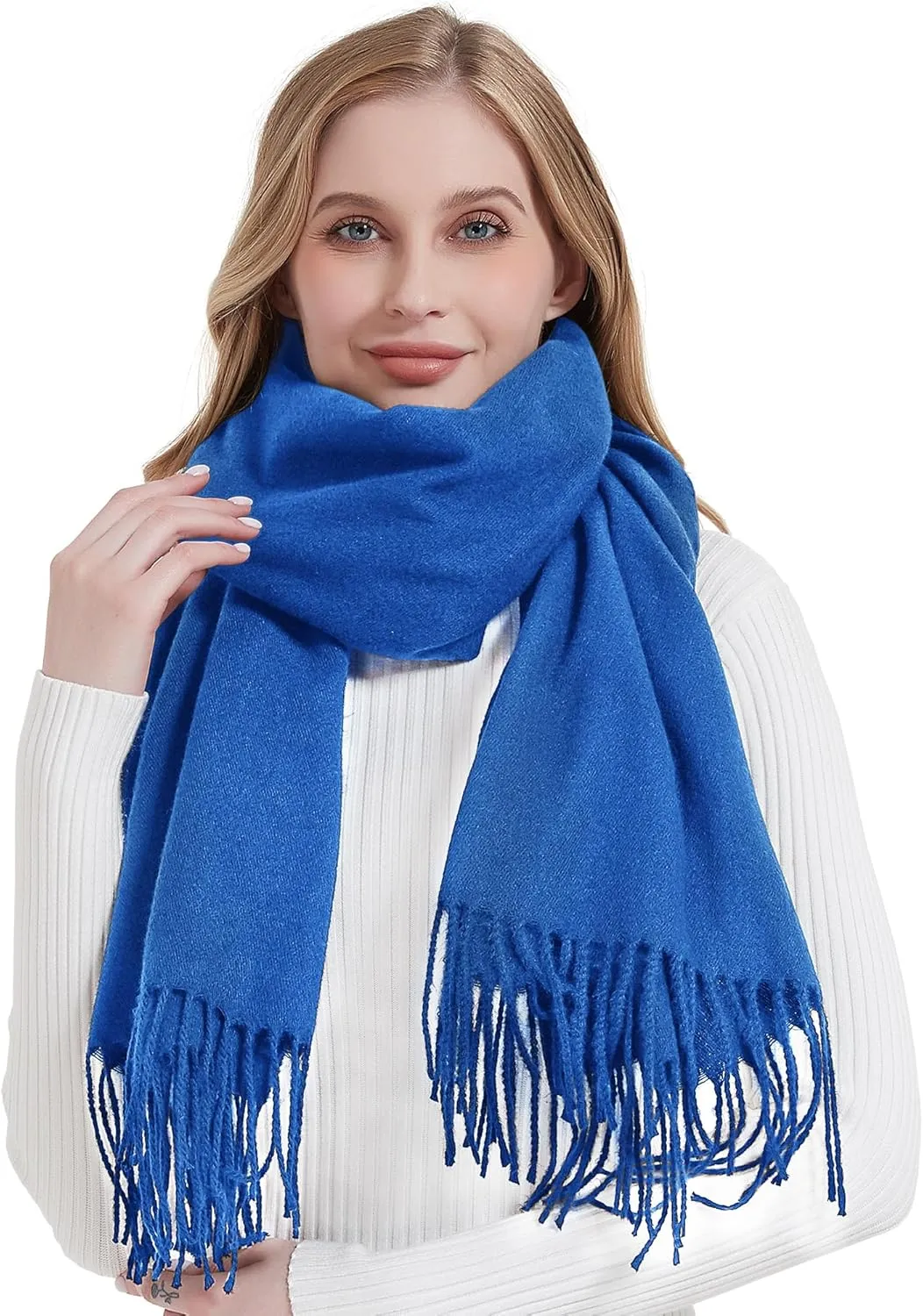 Landisun Scarf for Women Winter Pashmina-Shawl Wraps Winter Cashmere Wedding Warm Christmas