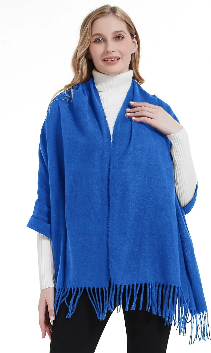 Landisun Scarf for Women Winter Pashmina-Shawl Wraps Winter Cashmere Wedding Warm Christmas