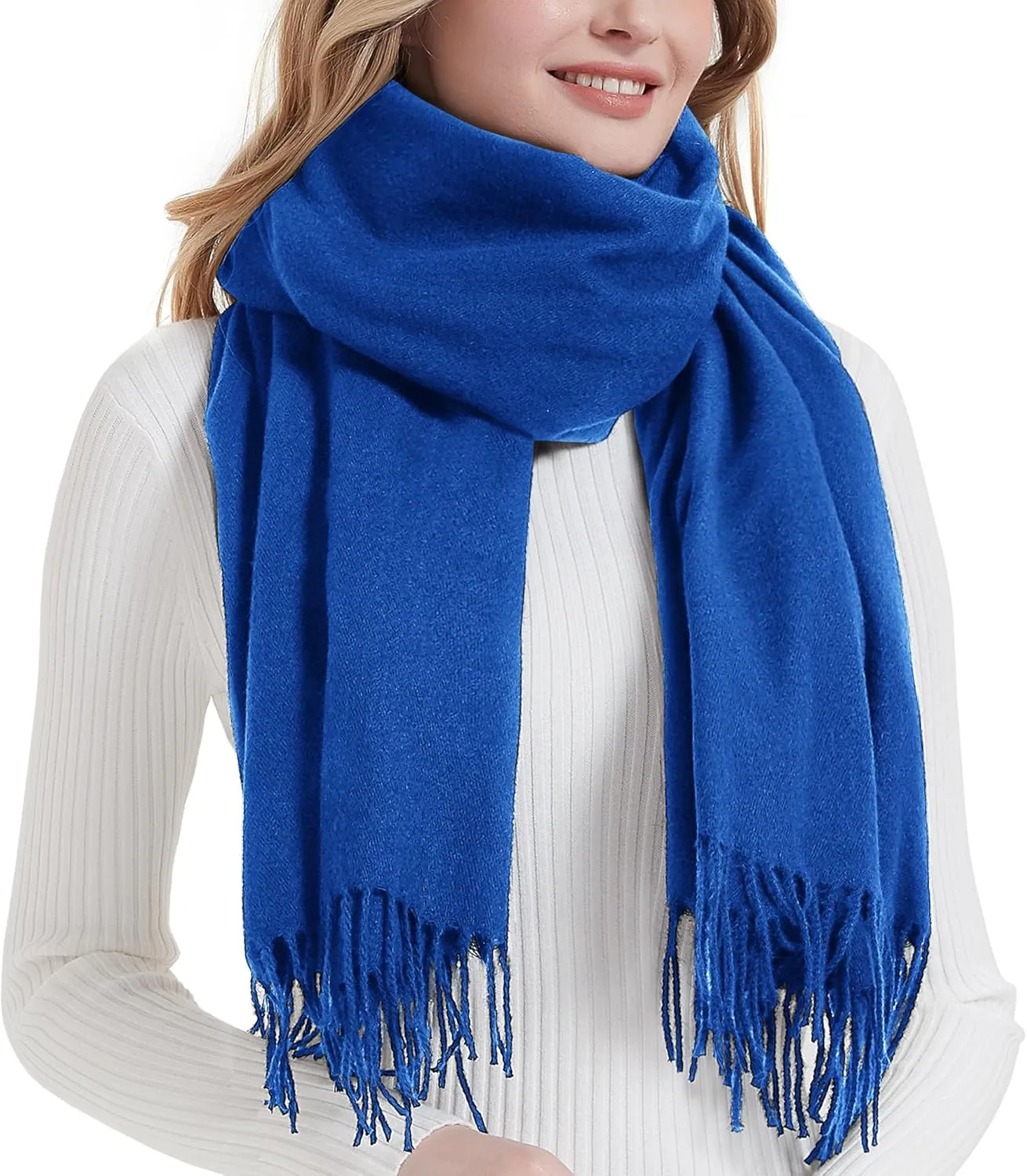 Landisun Scarf for Women Winter Pashmina-Shawl Wraps Winter Cashmere Wedding Warm Christmas