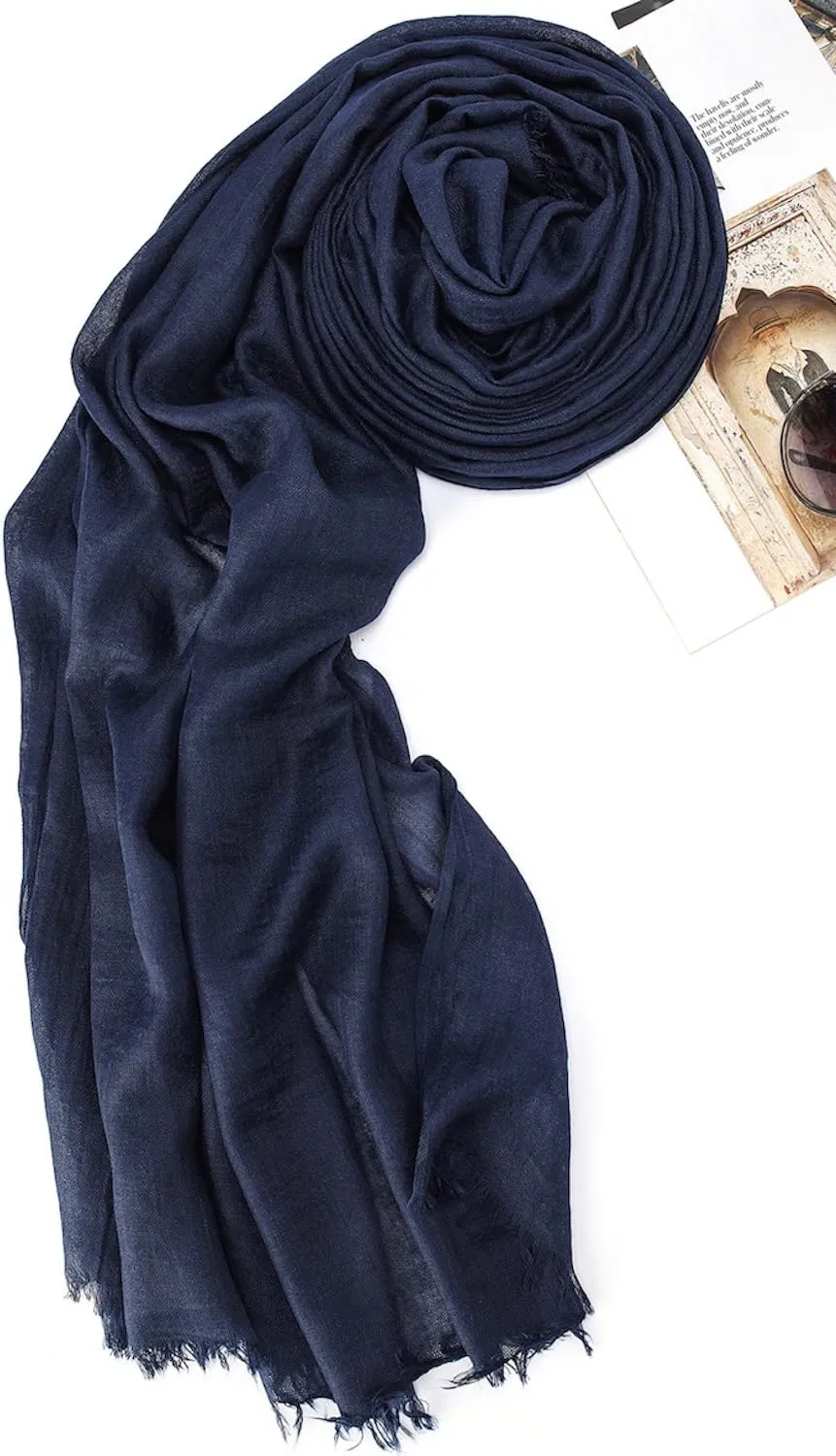 Premium Women Extreme Soft Scarf Wrap Shawl For Any Season, Super Size, Rich Color Choice