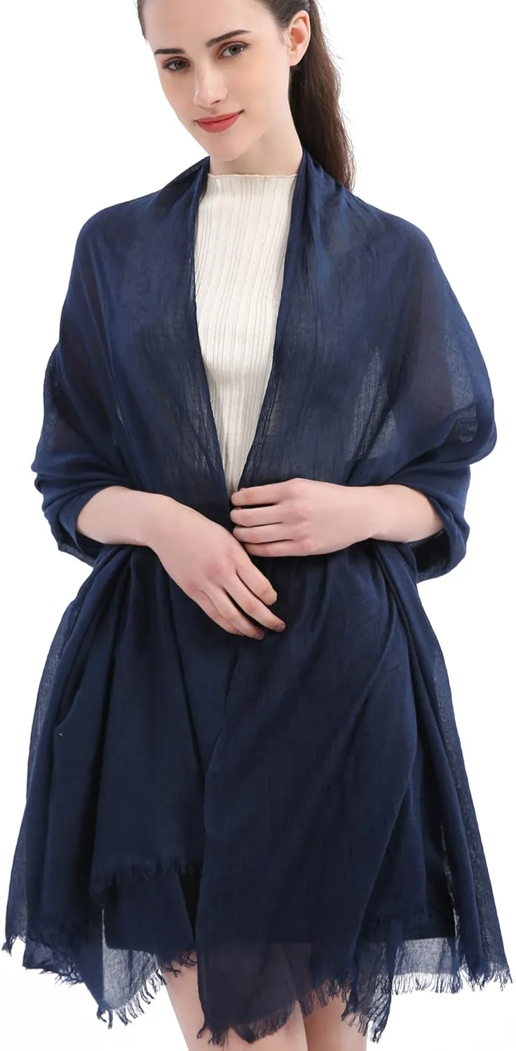 Premium Women Extreme Soft Scarf Wrap Shawl For Any Season, Super Size, Rich Color Choice