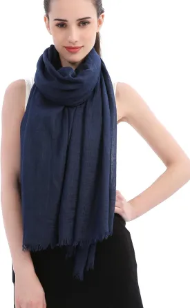 Premium Women Extreme Soft Scarf Wrap Shawl For Any Season, Super Size, Rich Color Choice