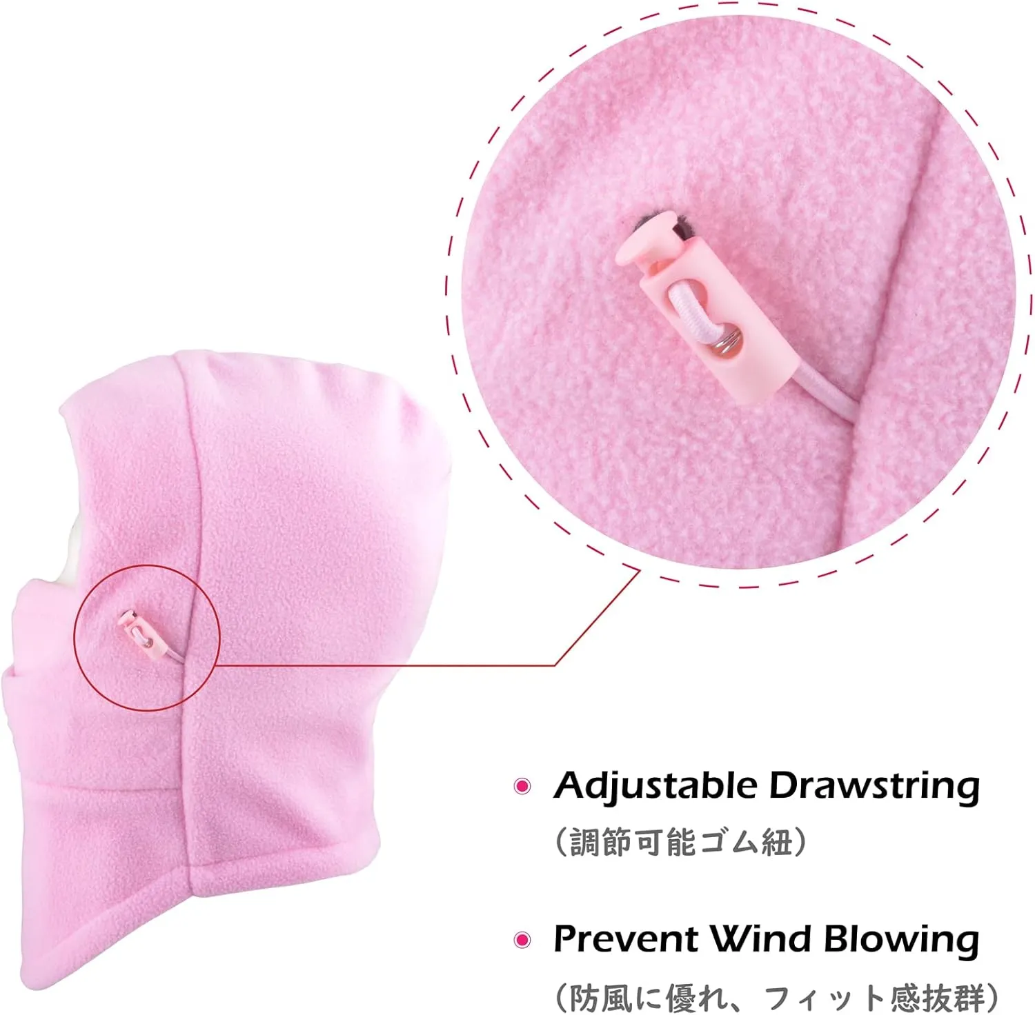 TRIWONDER Kids Winter Hats Balaclava Ski Mask for Boys Girls Toddlers Windproof Adjustable Cold Weather Face Mask Neck Warmer