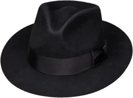 Vogrtcc Men Women's Wool Bowler Hat Jazz Party Fedora Hat