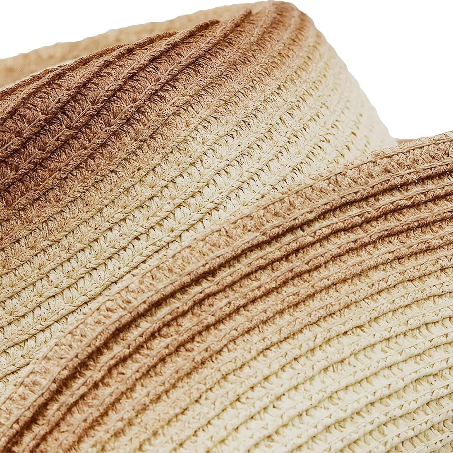 Wide Shapable Brim Straw Cowboy Hat Men Women UV Sun Protection Cowgirl Straw Hat Holiday Travel Panama Fedora Hat Beach Caps