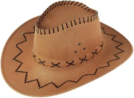 Women Men Fashion Classic Wide Brim Western Cowboy Hat with Belt Buckle Outdoor Fedora Hat