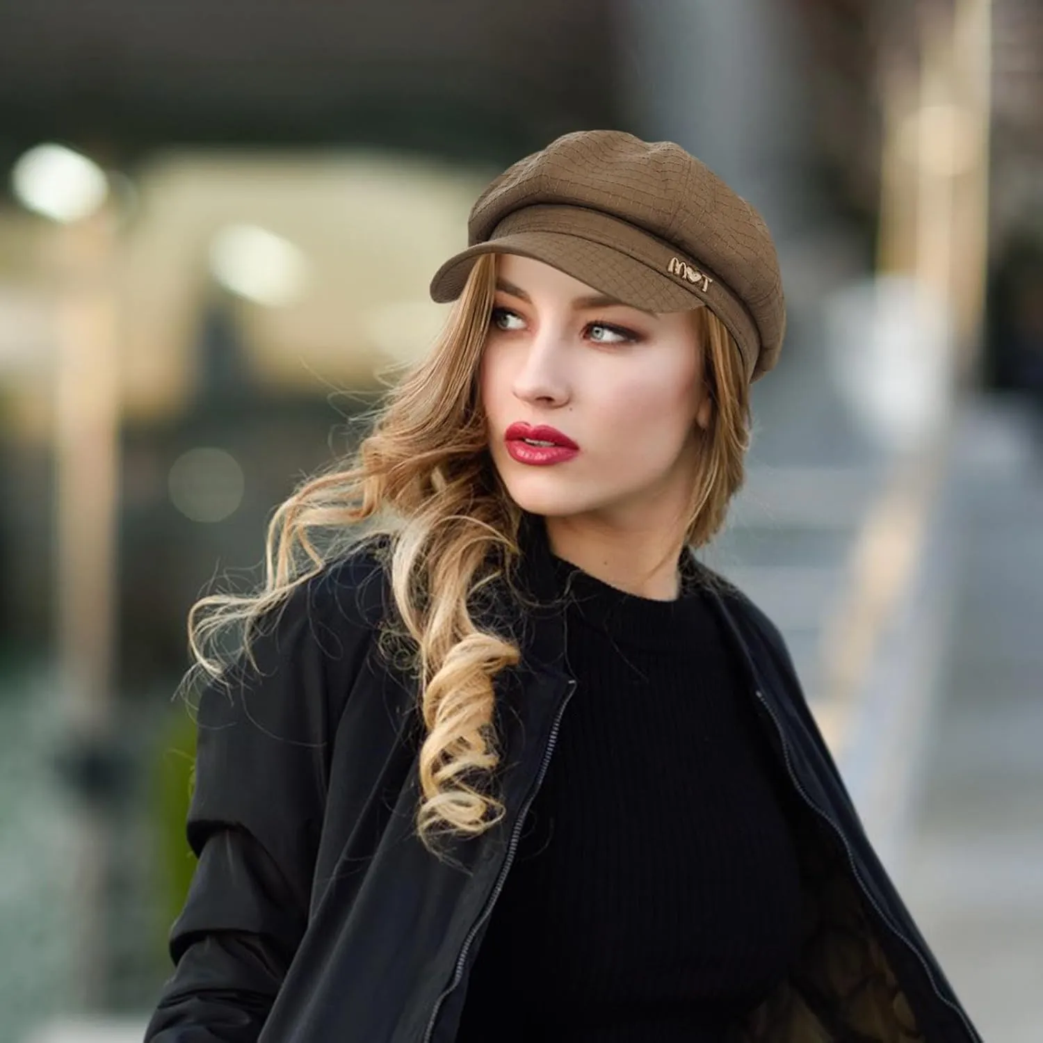 Womens Newsboy Caps Cabbie Gatsby Hat Visor Beret Hat Fashion Ladies Pageboy Caps for Womens Hat