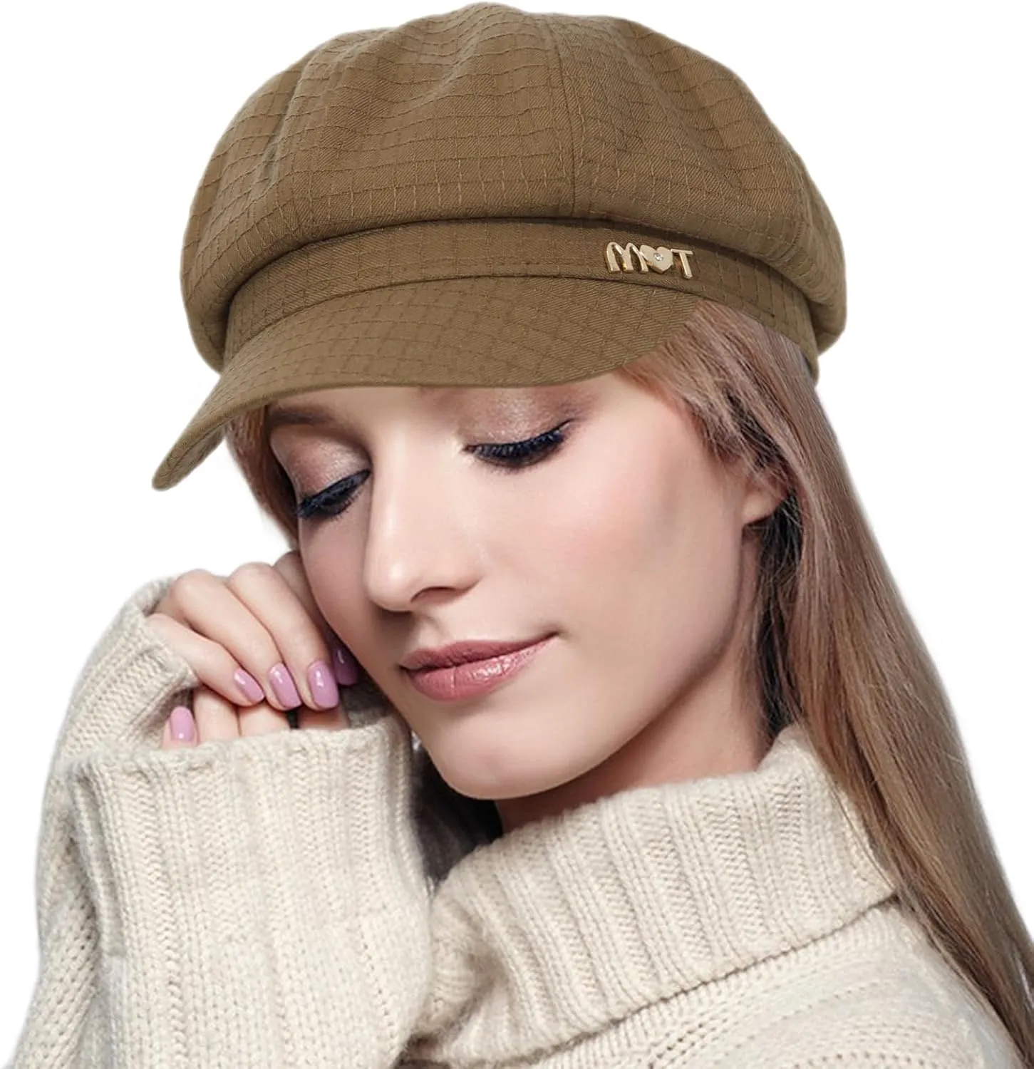 Womens Newsboy Caps Cabbie Gatsby Hat Visor Beret Hat Fashion Ladies Pageboy Caps for Womens Hat